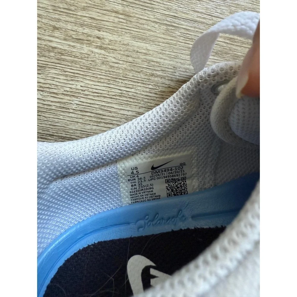 White Nike SB Chron 2 Sneakers size 4.5